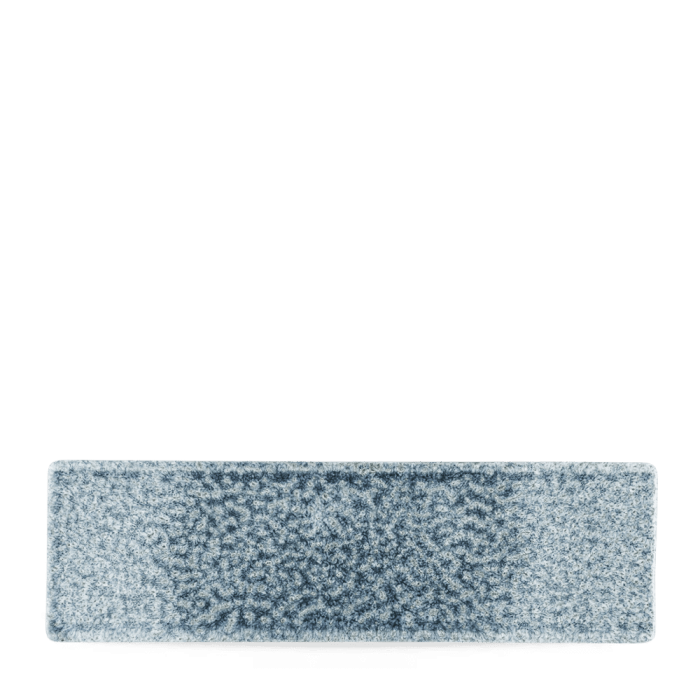 Raku Topaz Blue Oblong 30X9Cm - Image 1