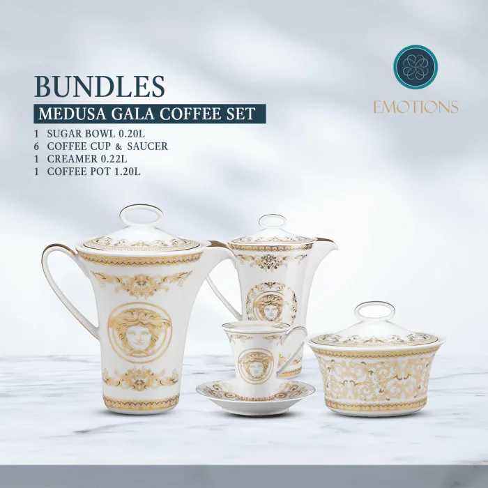 Medusa Gala Coffee Set - Image 1