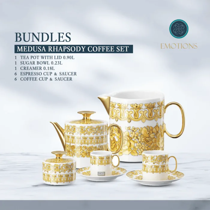 Medusa Rhapsody Coffee Set - Image 1
