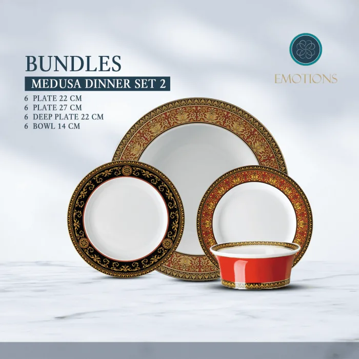 Medusa Dinner Set 2 - Image 1