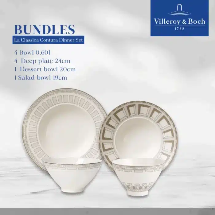 La Classica Contura Dinner Set - Image 1