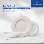 Manufacture Rock Blanc Dinner Set
