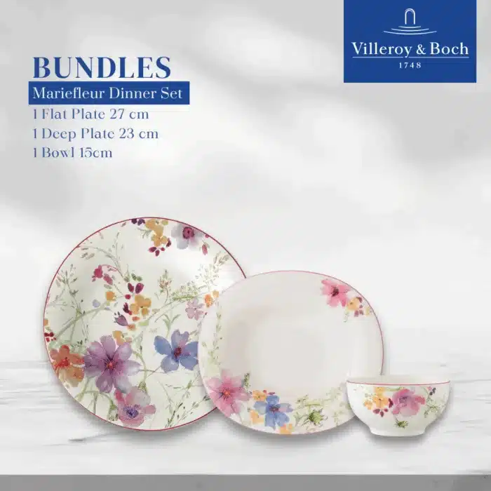 Mariefleur Dinner Set - Image 1