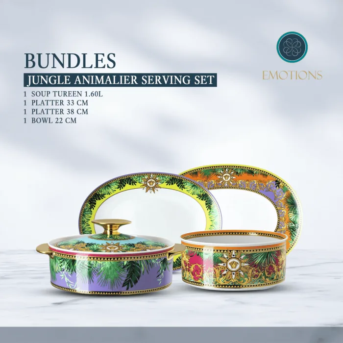 Jungle Animalier Serving Set - Image 1