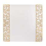 SQUARE PLATTER31.5x31.5 CM.