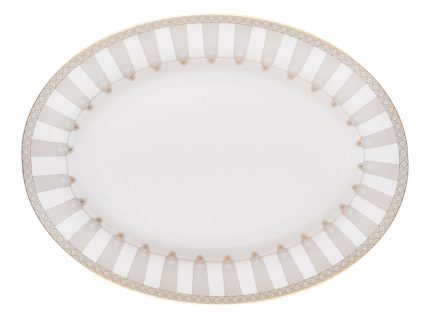 Oval Plater29.0X38.5 Cm.FG