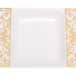 SQUARE SOUP PLATE20.0x23.5 CM.
