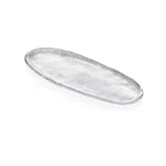 DIAMANTE OVAL TRAY 43X16 CLEAR