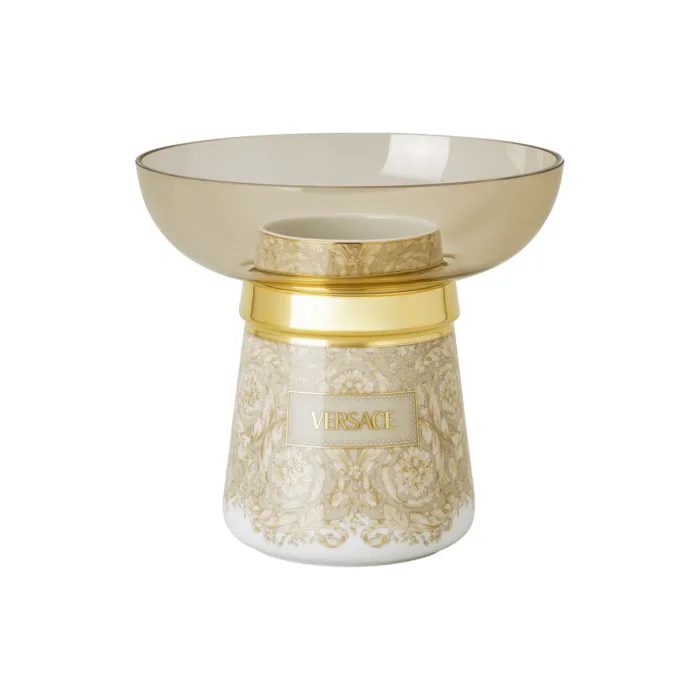 BAROCCO Beig Top part vase17cm - Image 1