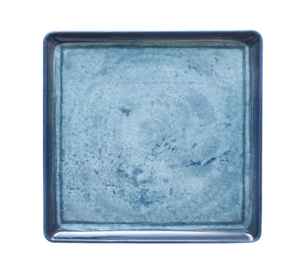 Blue Stone square plate27x27CM - Image 3