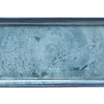 Blue Stone rect. plate 35x15 CM