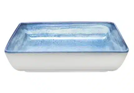 Blue Stone Deep plate 19x19 CM