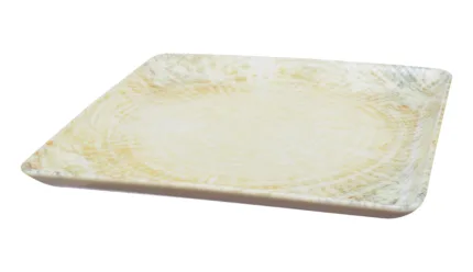 Cinnamon square plate 23x23 CM