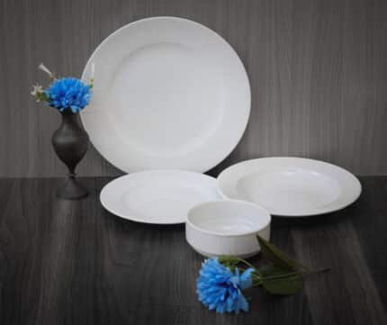 EMOTION 20CM.FLAT PLATE WHITE - Image 2