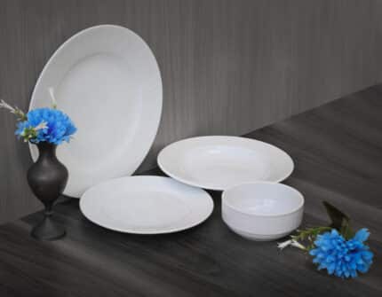 EMOTION 20CM.FLAT PLATE WHITE - Image 3