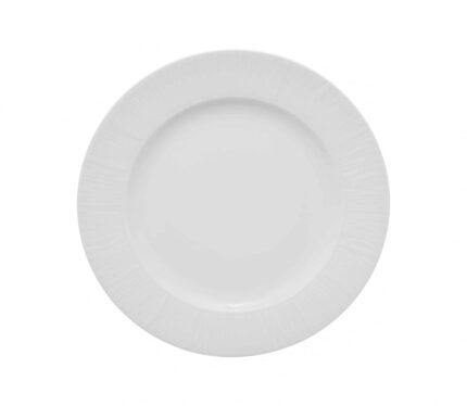 EMOTION FLAT PLATE WHITE 27CM