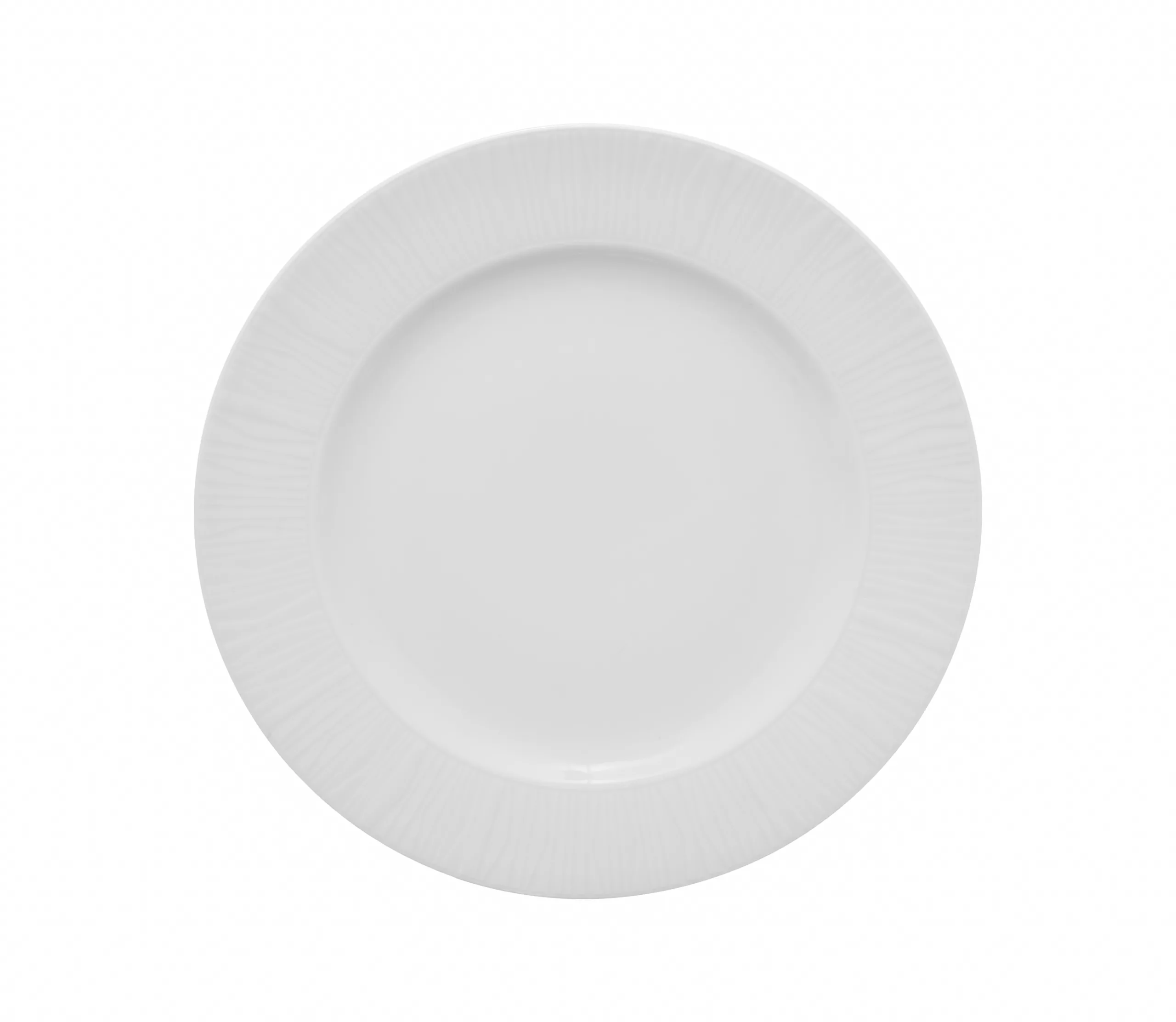 EMOTION FLAT PLATE WHITE 27CM - Image 1