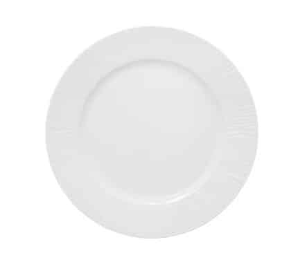 EMOTION 20CM.FLAT PLATE WHITE