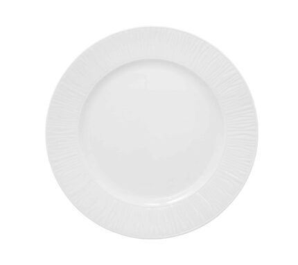 EMOTION 20CM.FLAT PLATE WHITE
