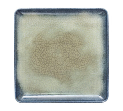 Island square plate 19x19 CM
