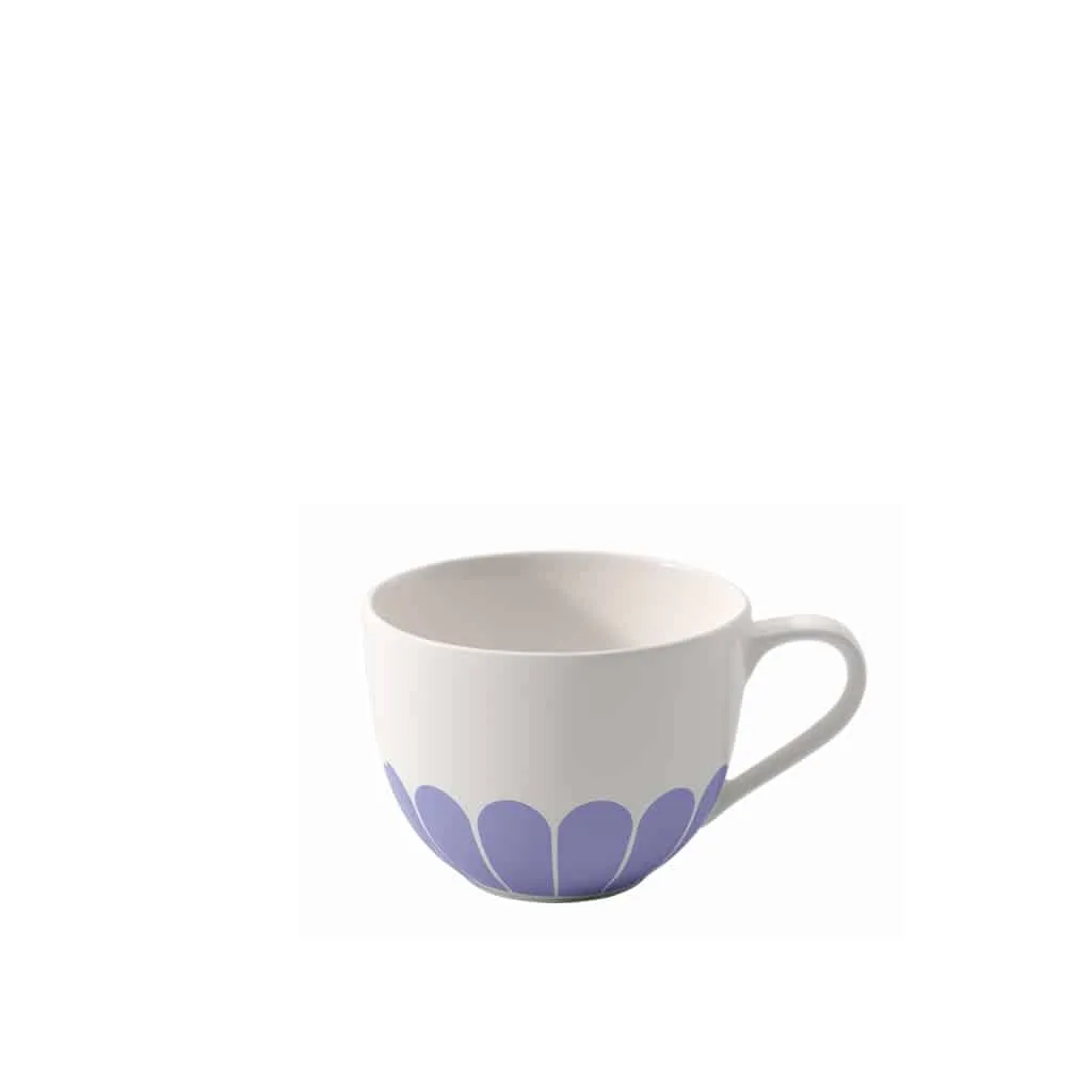 Fleur Blue Coffee Cup - Image 1