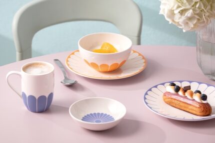 Fleur Blue Mug 351 L - Image 2