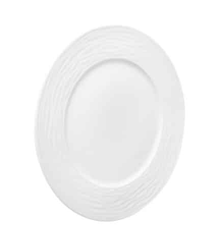 SEA WAVE FLAT PLATE WHITE 30CM - Image 2