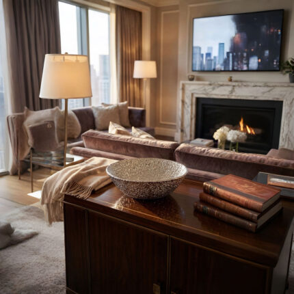 LIRICA BOWL Ø 28 CM SILVER PLATED SILVER COLOR - Image 2